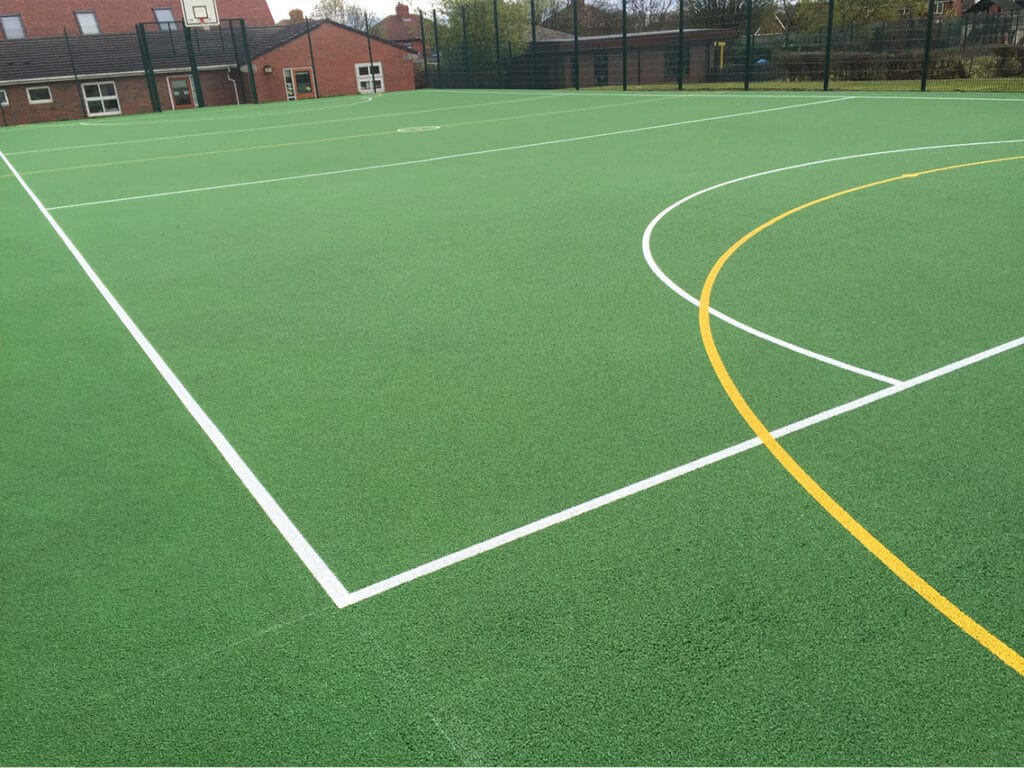 Polymeric Sports Surfacing Type And Type Graded