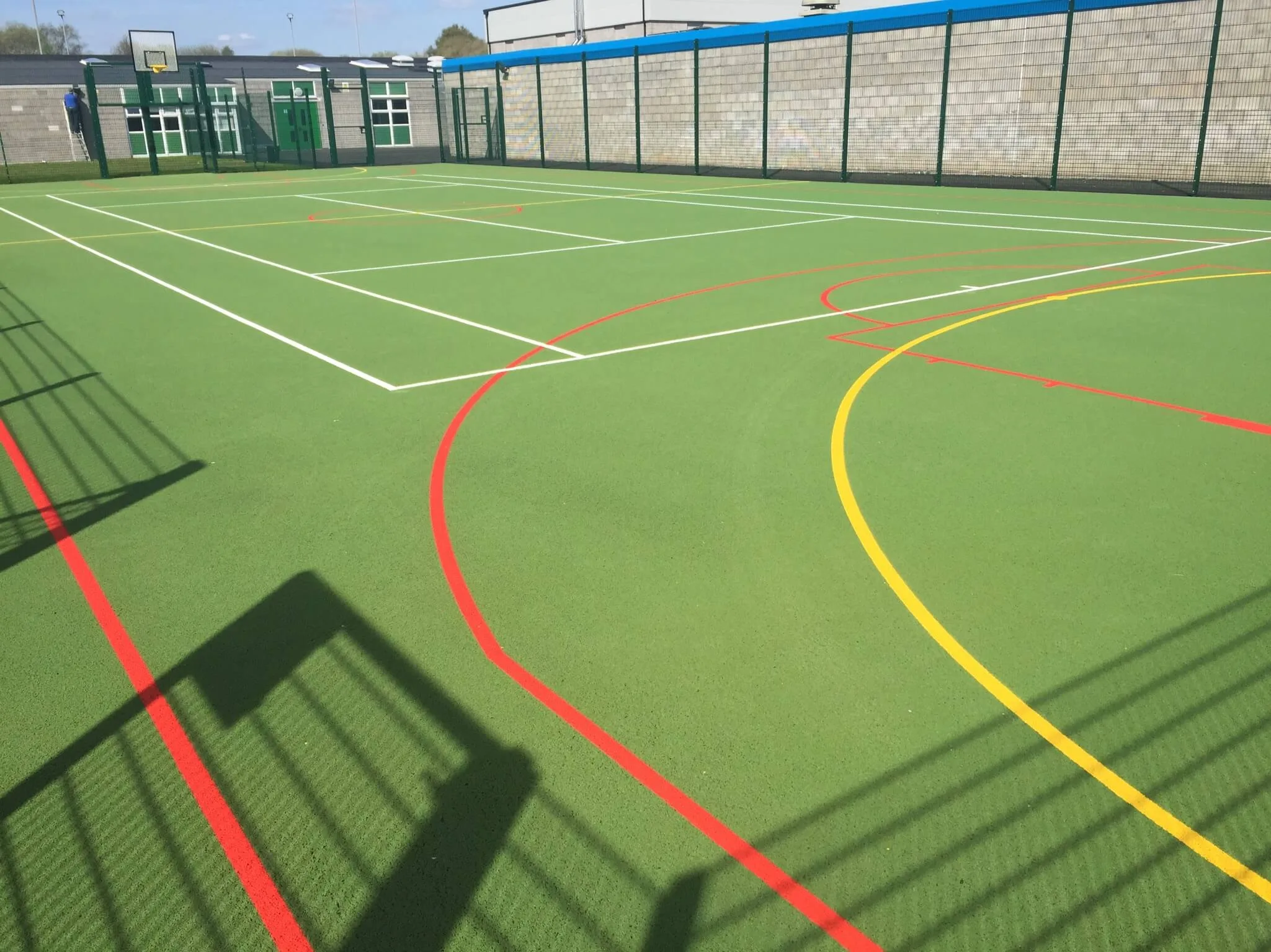 Polymeric MUGA Surfacing