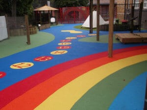 Rainbow Safety Surfacing