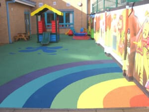 Nursery Playground Wet Pour Surfacing