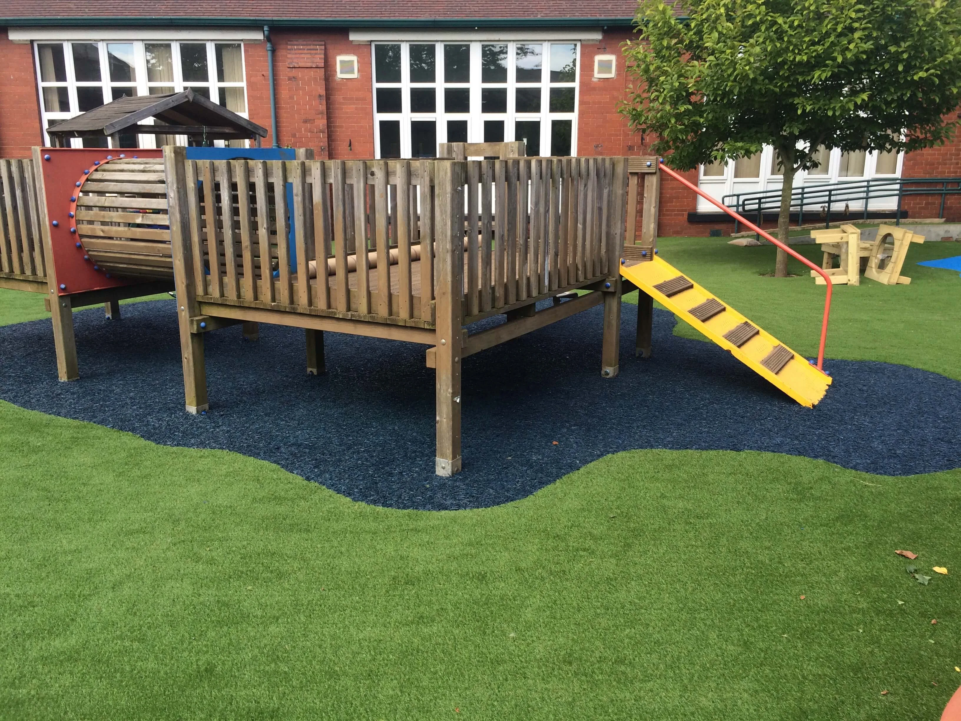 Play Grass is perfect for safer playgrounds