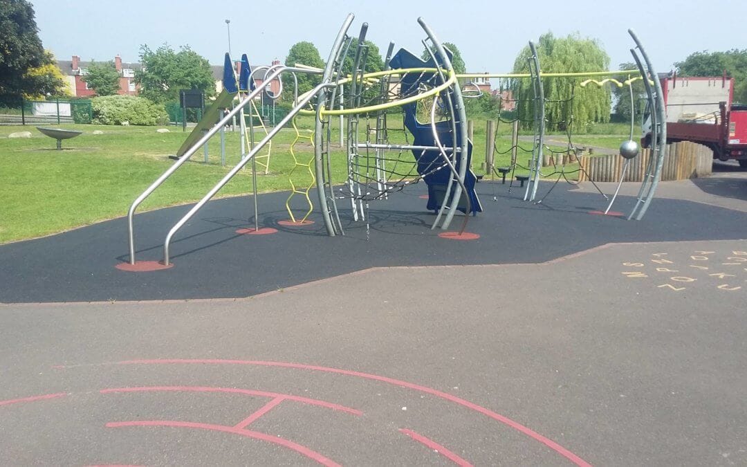 Titchfield Park, Hucknall Playground Surfacing