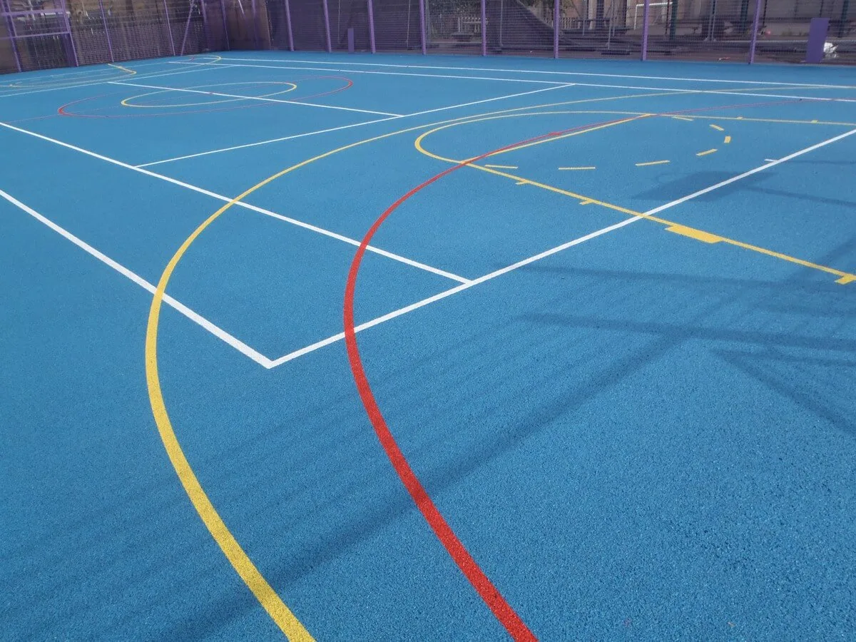 Polymeric Multi Use Games Area Surfacing