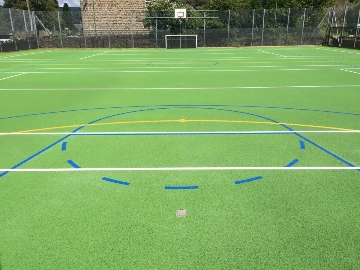 Polymeric Type 4 Multi Use Games Area Surfacing