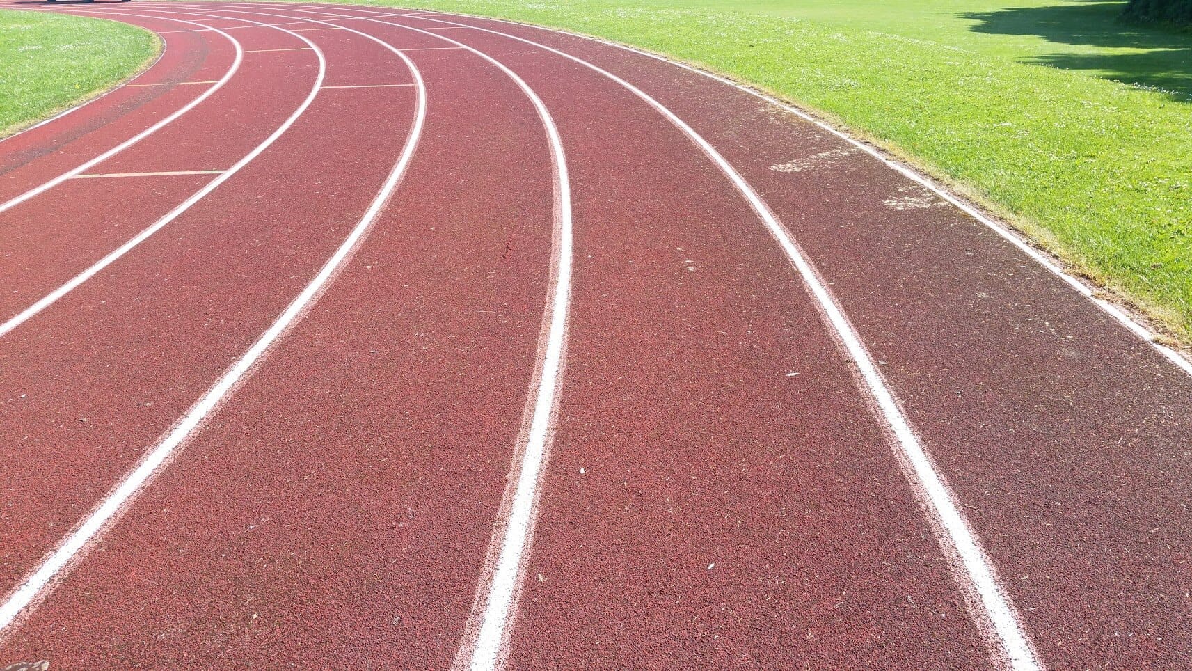 Tupton Running Track Before Photo