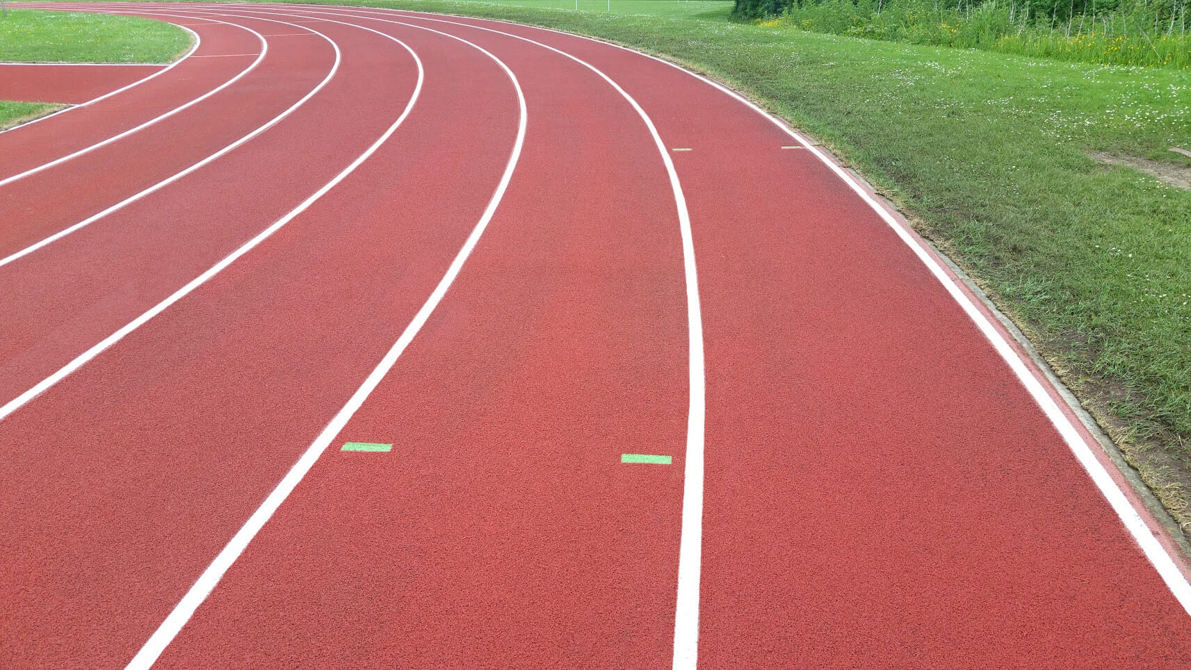 Tupton Running Track After Photo