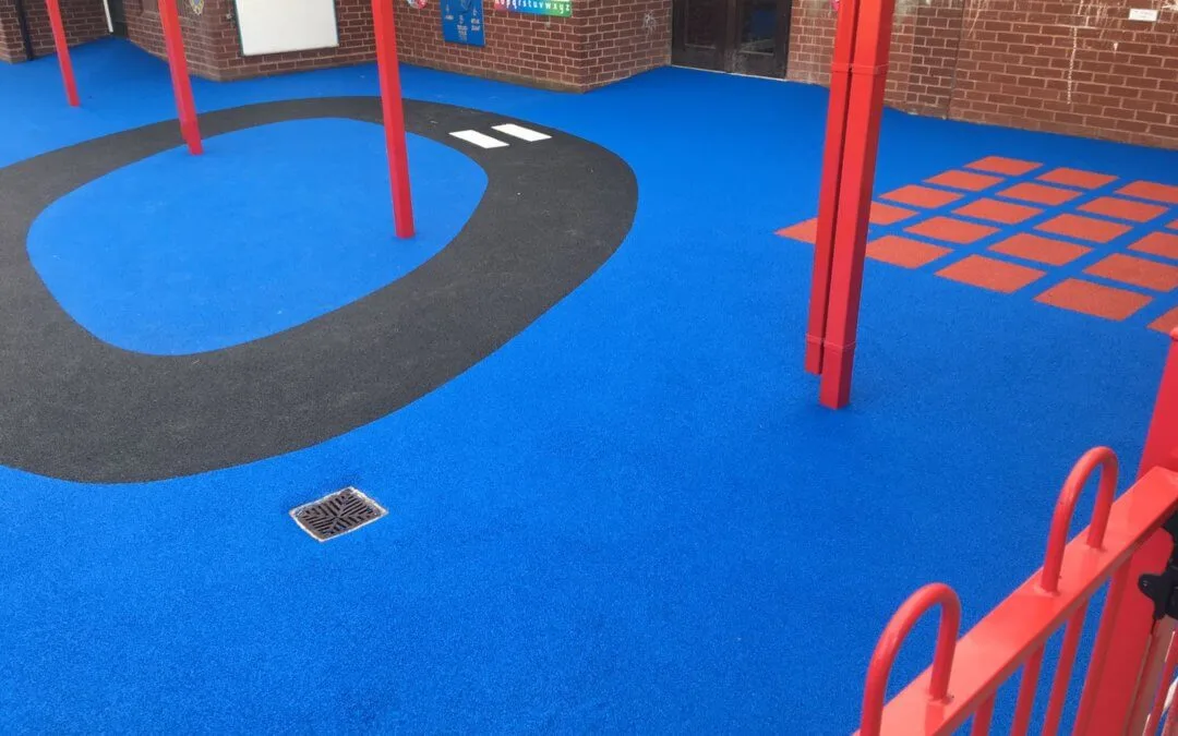 Dallow Primary School Wet Pour Surfacing