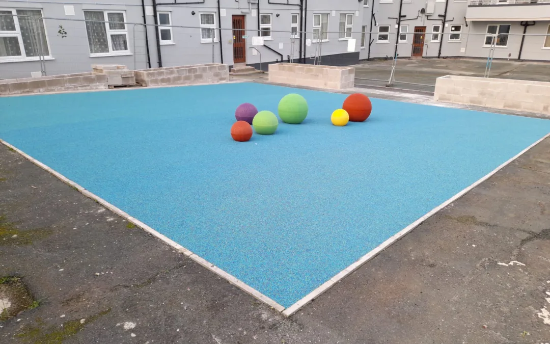 Teats Hill Flats Wet Pour Surfacing & Spheres